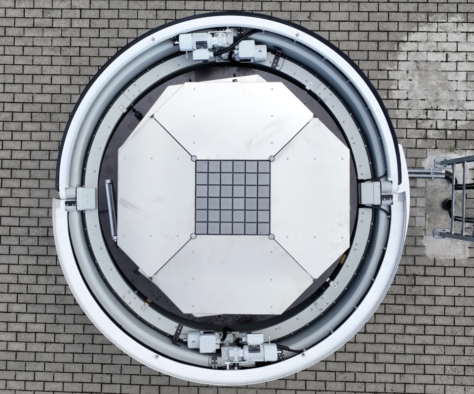 AllSky drone charging system from above