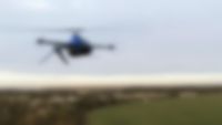 Arial’s next generation UAV, the hybrid gyrocopter-drone GT20 Gyrotrak in flight