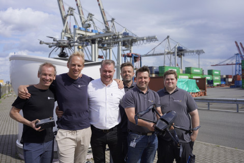 Skycharge and HHLA Sky partner to offer truly automated 24/7 BVLOS drone operations
