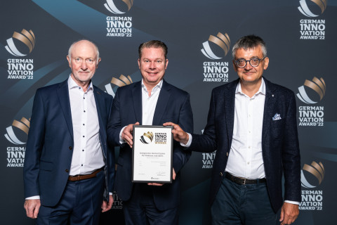 HHLA Sky wins German Innovation Award of the Rat für Formgebung, 2022, for their Integrated Control Center: 