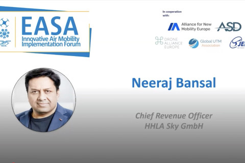 At EASA's Innovative Air Mobility Implementation Forum 2024, Neeraj Bansal, CRO at HHLA Sky, emphasized the need for a strong regulatory framework in advanced air mobility and highlighted why EASA is leading the way.