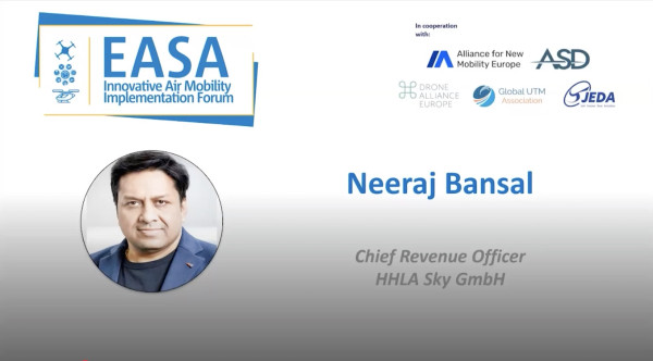At EASA's Innovative Air Mobility Implementation Forum 2024, Neeraj Bansal, CRO at HHLA Sky, emphasized the need for a strong regulatory framework in advanced air mobility and highlighted why EASA is leading the way.